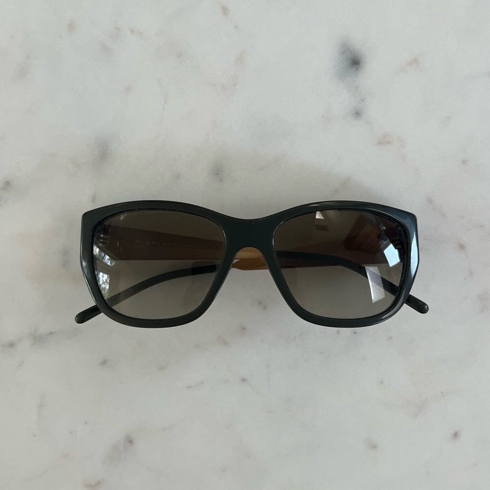 Burberry Green and Gold Sunglasses